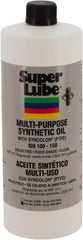 Synco Chemical - 1 Qt Bottle Synthetic Multi-Purpose Oil - -42.78 to 232.22°F, SAE 85W, ISO 150, 681.5 SUS at 40°C, Food Grade - Exact Tooling