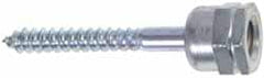 ITW Buildex - 1/2" Zinc-Plated Steel Vertical (End Drilled) Mount Threaded Rod Anchor - 5/8" Diam x 3" Long, 2,060 Lb Ultimate Pullout, For Use with Wood - Exact Tooling