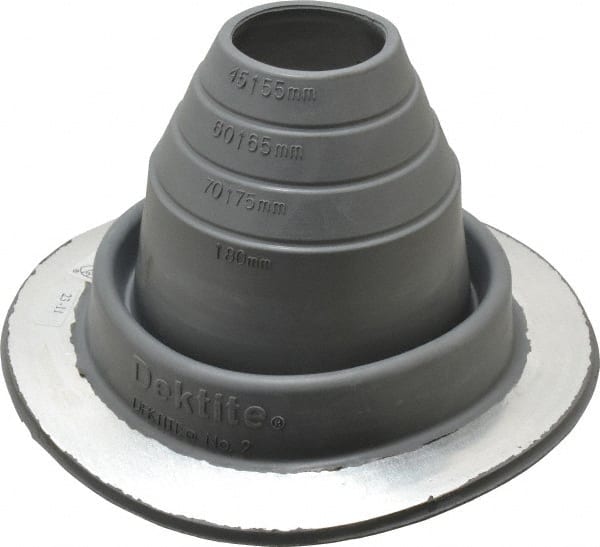 ITW Buildex - Metal Roof Flashing for 1-3/4 to 3-3/4" Pipe - 250°F Max Working Temp - Exact Tooling