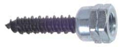 ITW Buildex - 1/2" Zinc-Plated Steel Vertical (End Drilled) Mount Threaded Rod Anchor - 5/8" Diam x 1-1/2" Long, 2,810 Lb Ultimate Pullout, For Use with Concrete/Masonry - Exact Tooling