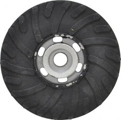 Norton - 5" Diam Locking Nut Disc Backing Pad - Medium Density, 10,000 RPM - Exact Tooling