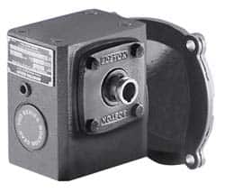 Boston Gear - 2.06 Centerline Distance, 20:1, 1 Input Horsepower, 590 Lbs. Max Torque, Speed Reducer - 56C NEMA - Exact Tooling
