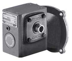 Boston Gear - 2.06 Centerline Distance, 20:1, 1 Input Horsepower, 590 Lbs. Max Torque, Speed Reducer - 56C NEMA - Exact Tooling