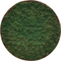 Norton - 1" Disc Diam, 36 Grit, Zirconia Alumina Quick Change Disc - Type S Attaching System, Coated, Very Coarse Grade, R821 Series - Exact Tooling