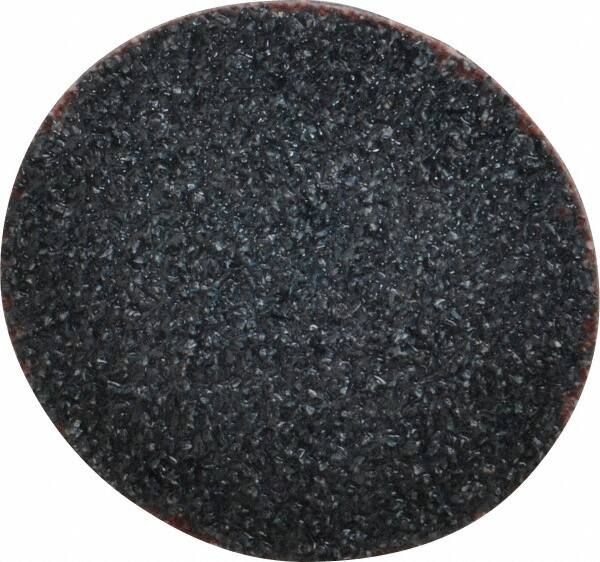 Norton - 1-1/2" Disc Diam, 50 Grit, Zirconia Alumina Quick Change Disc - Type S Attaching System, Coated, Brown, Coarse Grade, R821 Series - Exact Tooling