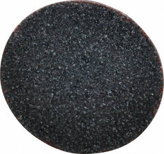 Norton - 1-1/2" Disc Diam, 50 Grit, Zirconia Alumina Quick Change Disc - Type S Attaching System, Coated, Brown, Coarse Grade, R821 Series - Exact Tooling