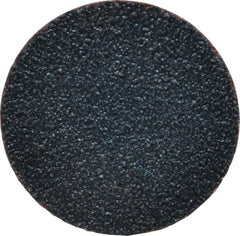 Norton - 1-1/2" Disc Diam, 80 Grit, Zirconia Alumina Quick Change Disc - Type S Attaching System, Coated, Brown, Medium Grade, R821 Series - Exact Tooling