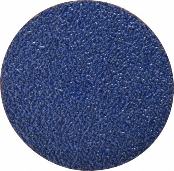 Norton - 4" Disc Diam, 36 Grit, Zirconia Alumina Quick Change Disc - Type S Attaching System, Coated, Very Coarse Grade, R821 Series - Exact Tooling