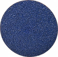 Norton - 4" Disc Diam, 36 Grit, Zirconia Alumina Quick Change Disc - Type S Attaching System, Coated, Very Coarse Grade, R821 Series - Exact Tooling