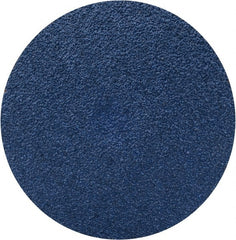 Norton - 4" Disc Diam, 50 Grit, Zirconia Alumina Quick Change Disc - Type S Attaching System, Coated, Coarse Grade, R821 Series - Exact Tooling