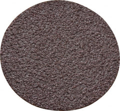 Norton - 1-1/2" Disc Diam, 60 Grit, Aluminum Oxide Quick Change Disc - Type S Attaching System, Coated, Brown, Medium Grade, R228 Series - Exact Tooling