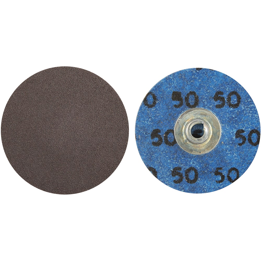 Norton - 2" 50 Grit Aluminum Oxide Quick Change Disc - Exact Tooling