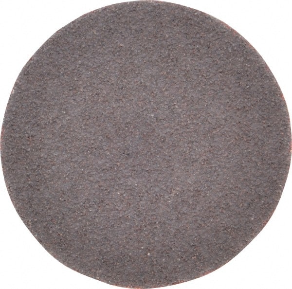 Norton - 2" Disc Diam, 80 Grit, Aluminum Oxide Quick Change Disc - Type S Attaching System, Coated, Brown, Medium Grade, R228 Series - Exact Tooling