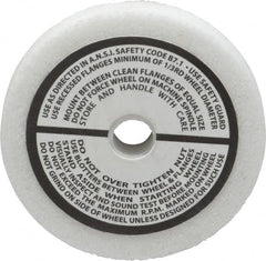 Grier Abrasives - 46 Grit Aluminum Oxide Type 1 Internal Grinding Wheel - 2-1/2" Diam x 3/8" Hole x 3/8" Thick, 12,987 Max RPM, Coarse Grade, J Hardness, Vitrified Bond - Exact Tooling