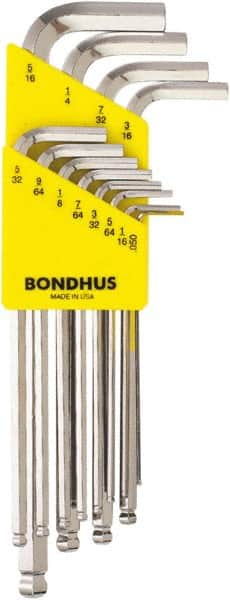 Bondhus - Hex Key Sets - Exact Tooling