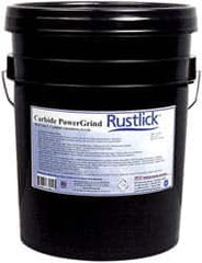 Rustlick - Rustlick Carbide PowerGrind, 5 Gal Pail Grinding Fluid - Synthetic, For Cleaning - Exact Tooling