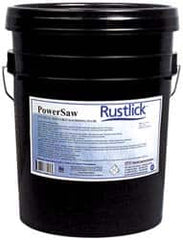 Rustlick - Rustlick PowerSaw, 5 Gal Pail Sawing Fluid - Synthetic, For Band Sawing, Circular Sawing, Grinding - Exact Tooling