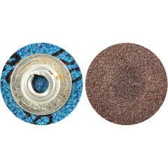 Norton - 1" 120 Grit Aluminum Oxide Quick Change Disc - Exact Tooling