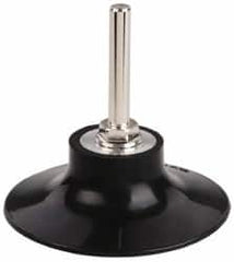 Norton - 3" Diam Quick-Change Type S Disc Backing Pad - 1/4" Shank Diam, Medium Density, 20,000 RPM, Speed-Lok TS Compatible - Exact Tooling