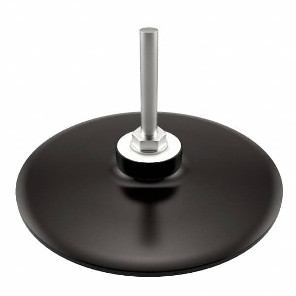 Norton - 4" Diam Quick-Change Type S Disc Backing Pad - 1/4" Shank Diam, Medium Density, 12,000 RPM, Speed-Lok TS Compatible - Exact Tooling