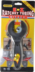 General - 5/16" to 1-1/8" Pipe Capacity, Tube Cutter - 7" OAL - Exact Tooling