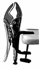 Grip-On - 10" OAL Combination Jaw Locking Pliers - Exact Tooling