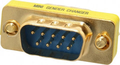 Tripp-Lite - Adapter/Gender Changer - DB9(M/M) Connector, Black - Exact Tooling