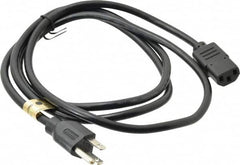 Tripp-Lite - 6' Long, NEMA 5-15P/IEC-320-C-13 Computer Cable - Black, Male x Female - Exact Tooling