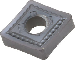 Kennametal - CNMG433 MS Grade KC5510 Carbide Turning Insert - TiAlN Finish, 80° Diamond, 1/2" Inscr Circle, 3/16" Thick, 3/64" Corner Radius - Exact Tooling