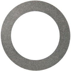 Made in USA - 0.1mm Thick, 25mm Inside x 36mm OD, Round Shim - 7/8" Screw, Uncoated 302/304 Stainless Steel - Exact Tooling