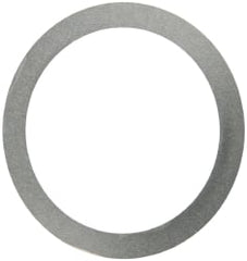 Made in USA - 0.1mm Thick, 40mm Inside x 50mm OD, Round Shim - Uncoated 302/304 Stainless Steel - Exact Tooling