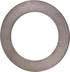 Made in USA - 0.2mm Thick, 12mm Inside x 18mm OD, Round Shim - 7/16" Screw, Uncoated 302/304 Stainless Steel - Exact Tooling