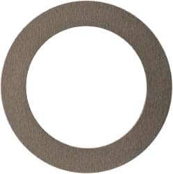 Made in USA - 0.2mm Thick, 14mm Inside x 20mm OD, Round Shim - 1/2" Screw, Uncoated 302/304 Stainless Steel - Exact Tooling