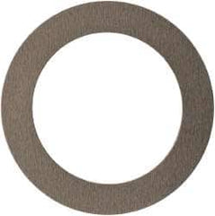 Made in USA - 0.2mm Thick, 14mm Inside x 20mm OD, Round Shim - 1/2" Screw, Uncoated 302/304 Stainless Steel - Exact Tooling