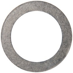 Made in USA - 0.2mm Thick, 20mm Inside x 28mm OD, Round Shim - 3/4" Screw, Uncoated 302/304 Stainless Steel - Exact Tooling