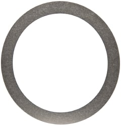 Made in USA - 0.2mm Thick, 40mm Inside x 50mm OD, Round Shim - Uncoated 302/304 Stainless Steel - Exact Tooling