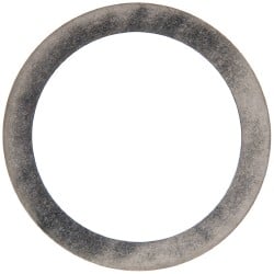 Made in USA - 0.3mm Thick, 35mm Inside x 45mm OD, Round Shim - Uncoated 302/304 Stainless Steel - Exact Tooling