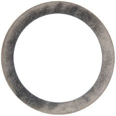 Made in USA - 0.3mm Thick, 35mm Inside x 45mm OD, Round Shim - Uncoated 302/304 Stainless Steel - Exact Tooling