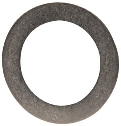 Made in USA - 0.51mm Thick, 12mm Inside x 18mm OD, Round Shim - 7/16" Screw, Uncoated 302/304 Stainless Steel - Exact Tooling