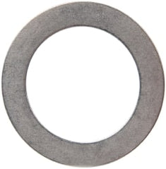 Made in USA - 0.51mm Thick, 25mm Inside x 36mm OD, Round Shim - 7/8" Screw, Uncoated 302/304 Stainless Steel - Exact Tooling
