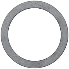Made in USA - 0.51mm Thick, 35mm Inside x 45mm OD, Round Shim - Uncoated 302/304 Stainless Steel - Exact Tooling