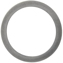 Made in USA - 0.51mm Thick, 40mm Inside x 50mm OD, Round Shim - Uncoated 302/304 Stainless Steel - Exact Tooling