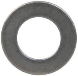 Made in USA - 1mm Thick, 8mm Inside x 14mm OD, Round Shim - 1/4" Screw, Uncoated 302/304 Stainless Steel - Exact Tooling