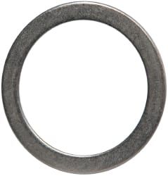 Made in USA - 0.039" Thick, 35mm Inside x 45.01mm OD, Round Shim - Uncoated 302/304 Stainless Steel - Exact Tooling