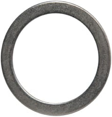 Made in USA - 0.039" Thick, 35mm Inside x 45.01mm OD, Round Shim - Uncoated 302/304 Stainless Steel - Exact Tooling