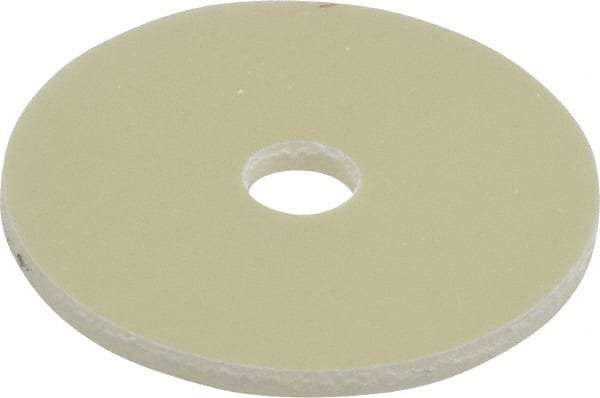 Made in USA - 3/8" Screw, Grade G10 Fiberglass Standard Flat Washer - 3/8" ID x 2" OD, 1/8" Thick, Plain Finish - Exact Tooling