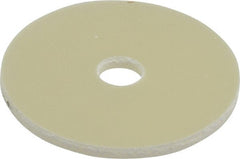 Made in USA - 3/8" Screw, Grade G10 Fiberglass Standard Flat Washer - 3/8" ID x 2" OD, 1/8" Thick, Plain Finish - Exact Tooling