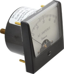 Simpson Electric - Analog, AC Ammeter, Panel Meter - 60 Hz, 0.001 Ohms at 60 Hz - Exact Tooling