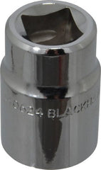 Blackhawk by Proto - 3/4", 1/2" Drive, Standard Hand Socket - 6 Points, 1-1/2" OAL, Chrome Finish - Exact Tooling