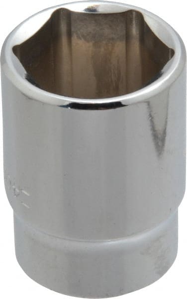 Blackhawk by Proto - 13/16", 1/2" Drive, Standard Hand Socket - 6 Points, 1-1/2" OAL, Chrome Finish - Exact Tooling